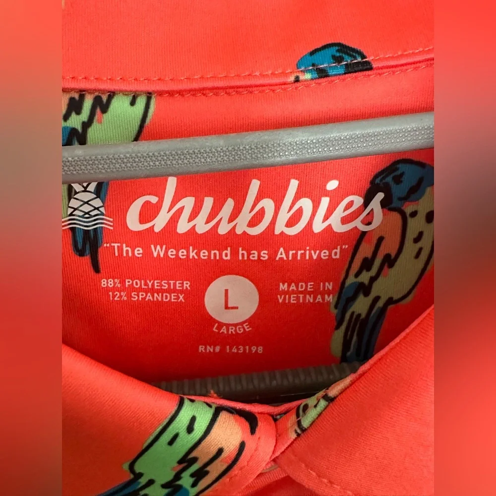 Chubbies The talk Of The Tropics Performance Polo